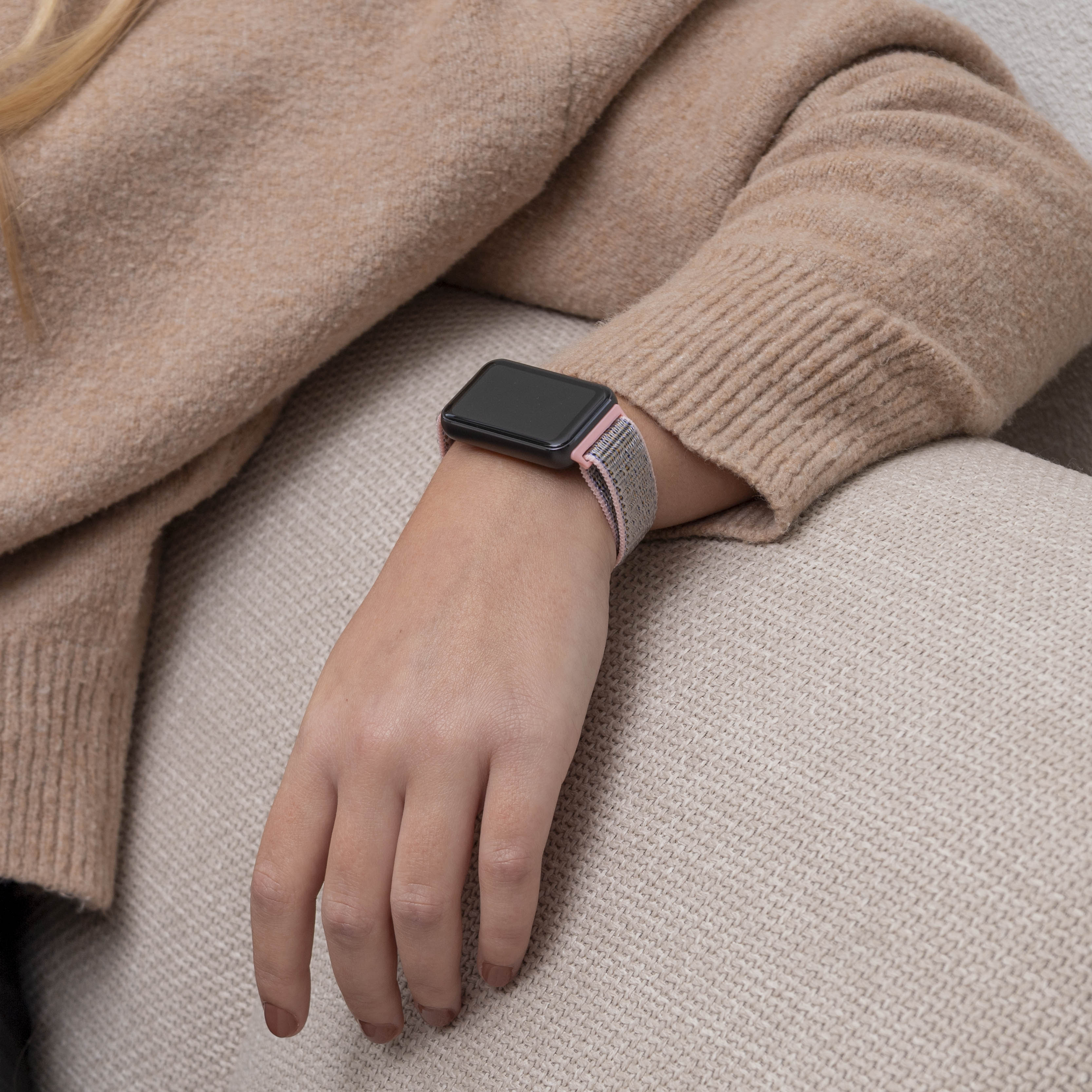 Samsung Galaxy Fit 3 Nylon Strap (Pink)