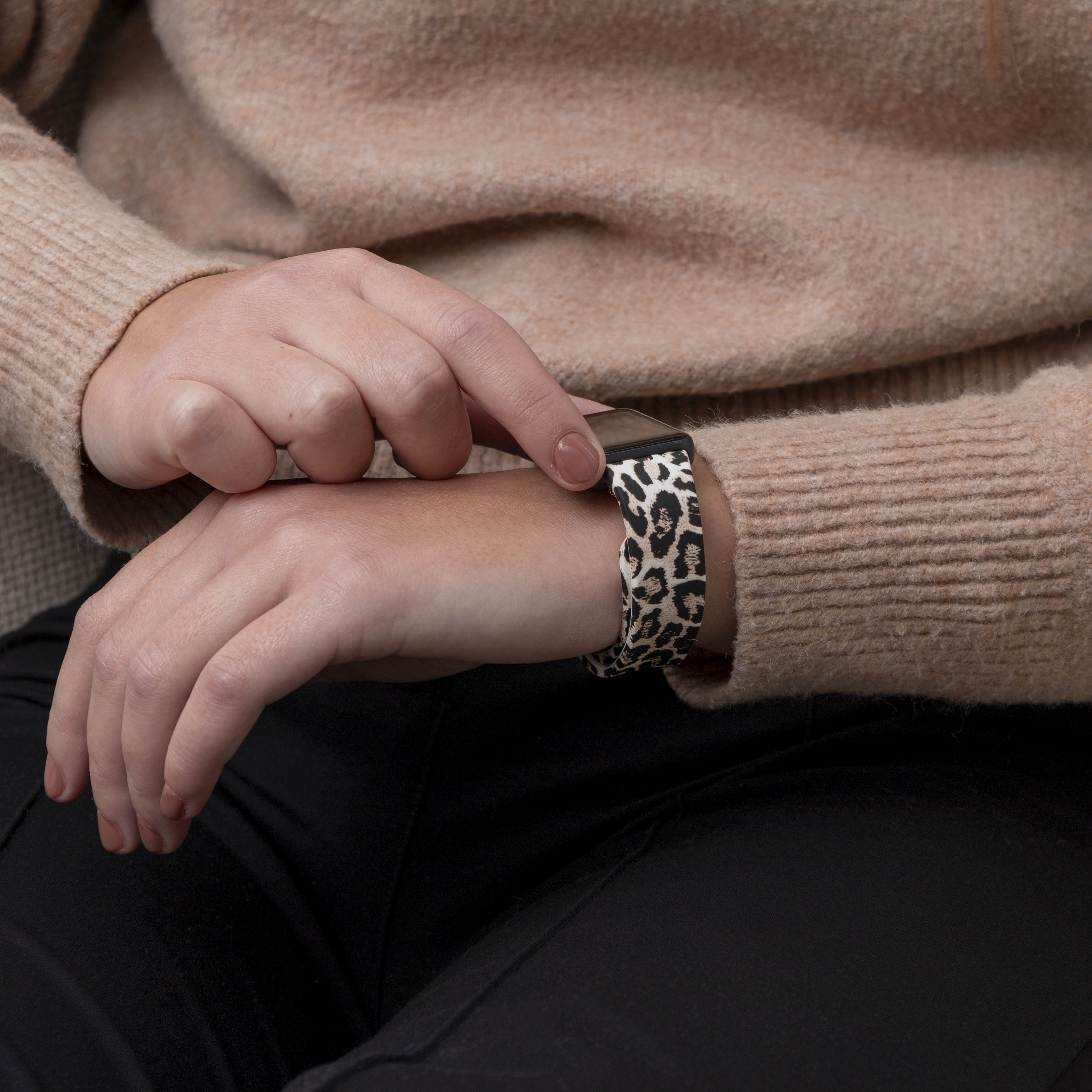 Lucky Leopard Samsung Galaxy Fit 3 Strrap