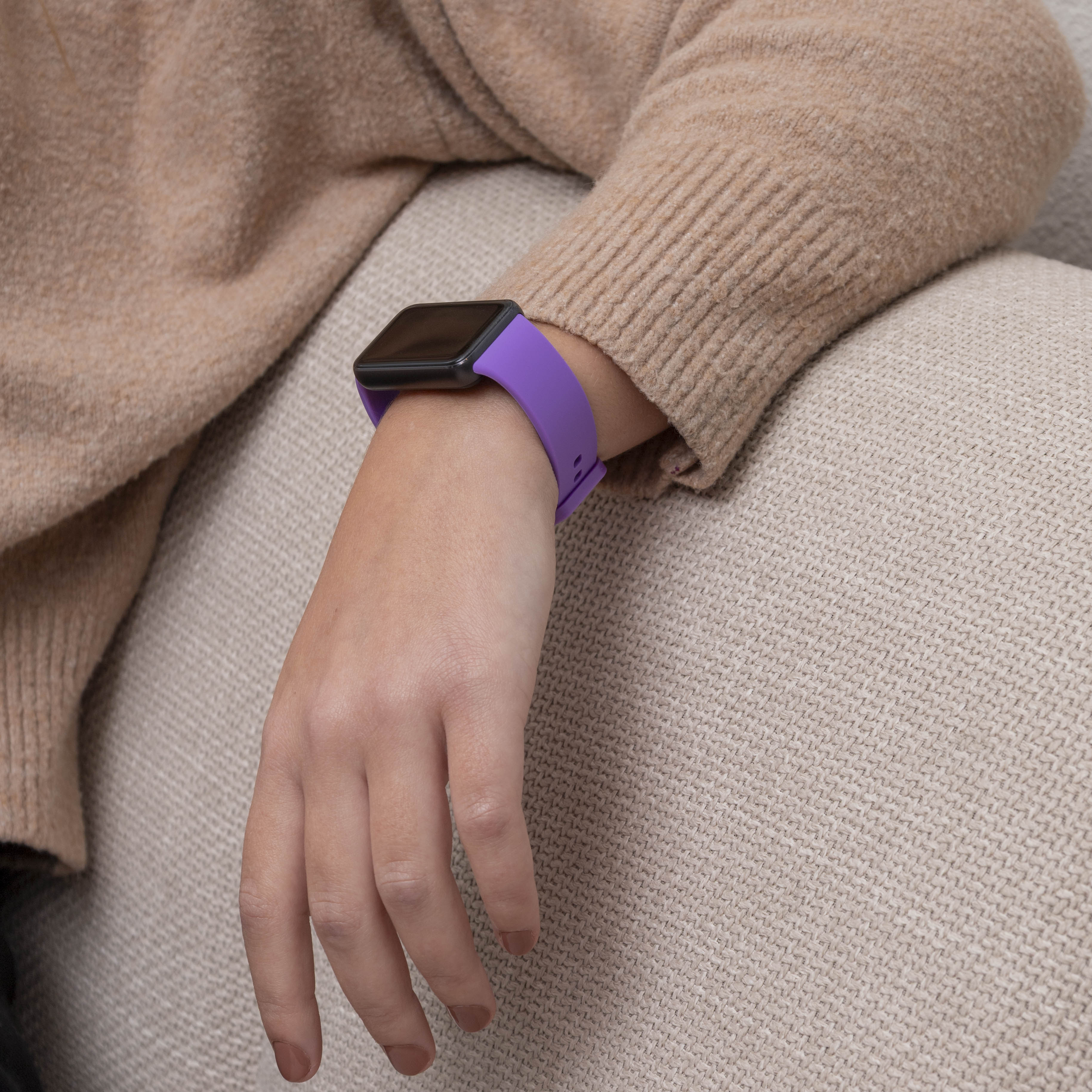 Samsung Galaxy Fit 3 Silicone Strap (Lila)