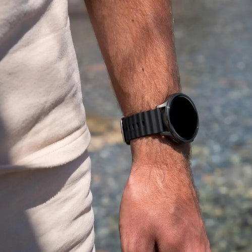 Bandz Garmin Vivoactive 6 Ocean Strap 'Classic' (Black)