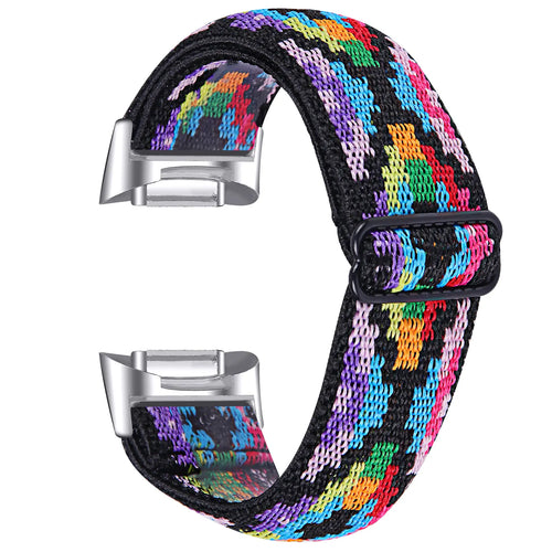 Fitbit Charge 5 Elastic Strap (Colourful)