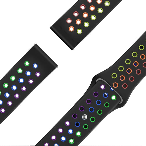 Bandz Coros Apex 2 Sport Strap 'Deluxe' (Black/Colourful)