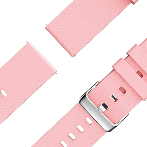 Bandz Gard Pro Health Smartwatch 3 - 41mm Silicone Strap 'Deluxe' (Pink)