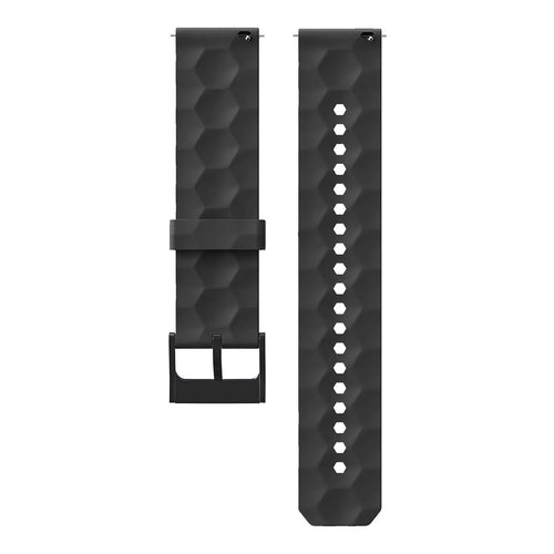 Suunto Run Silicone Hexa Strap (Black)