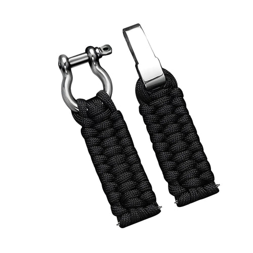 Coros Apex 46mm Nylon Rope Strap (Black)