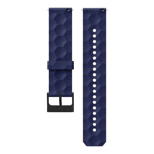 Suunto 9 Peak Pro Silicone Hexa Strap (Dark Blue)