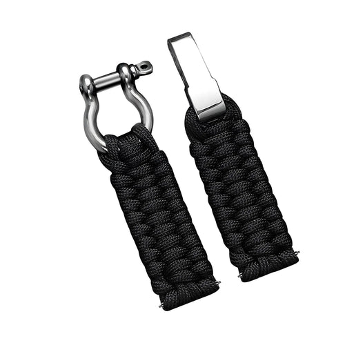 Coros Apex 2 Nylon Rope Strap (Black)