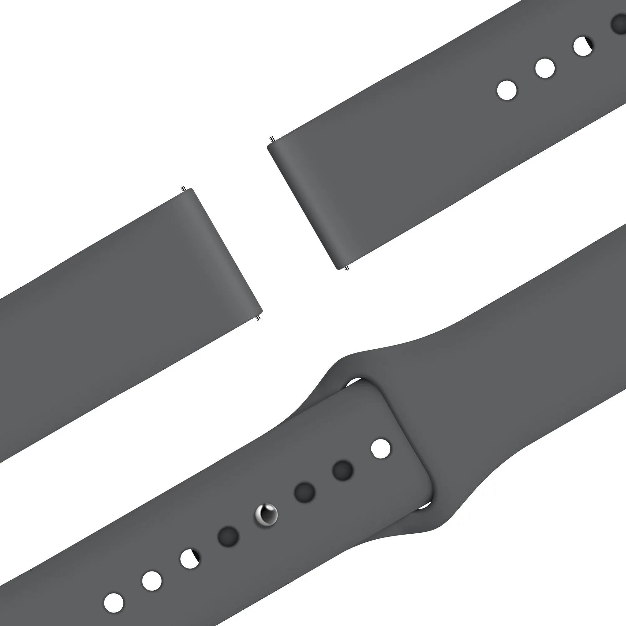 Bandz Coros Apex 4 - 42mm Sport Strap 'Easy Fit' (Grey)