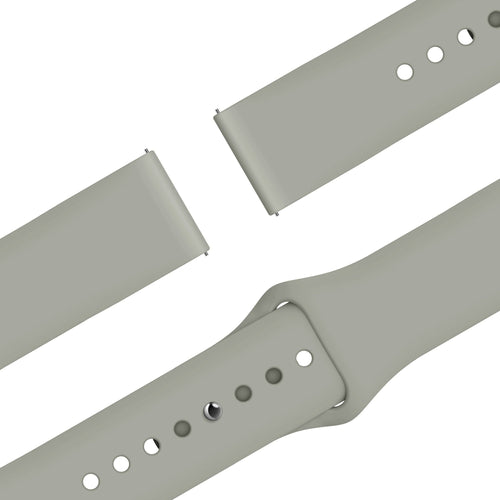 Bandz Oppo Watch X2 Mini Sport Strap 'Easy Fit' (Light Grey)