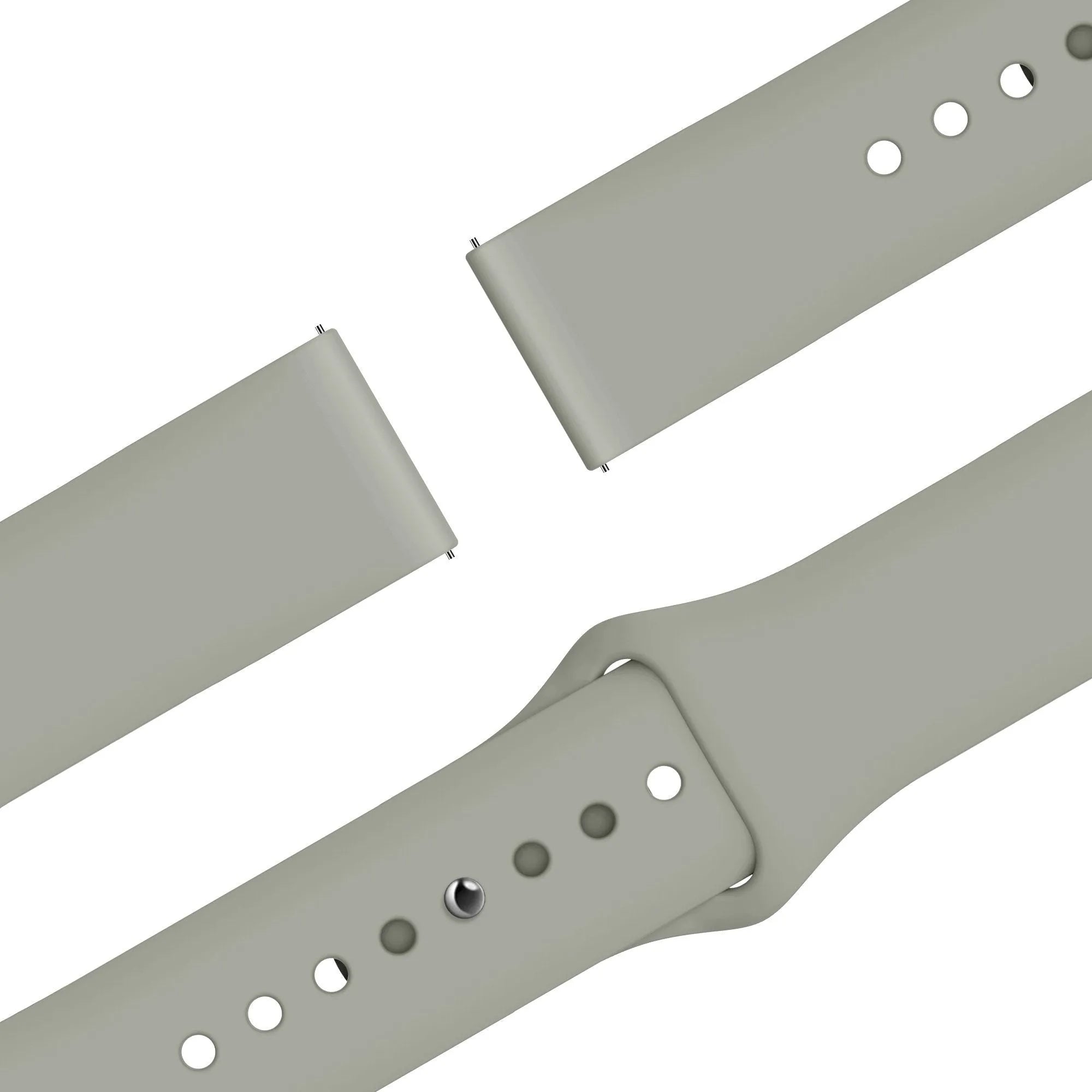 Bandz Polar Vantage M Sport Strap 'Easy Fit' (Light Grey)
