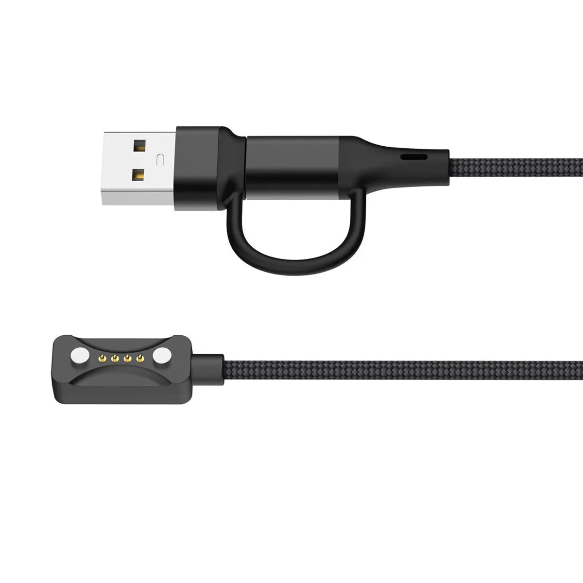 Strap-it USB-A & C 2in1 Braided Polar Vantage M3 Charger