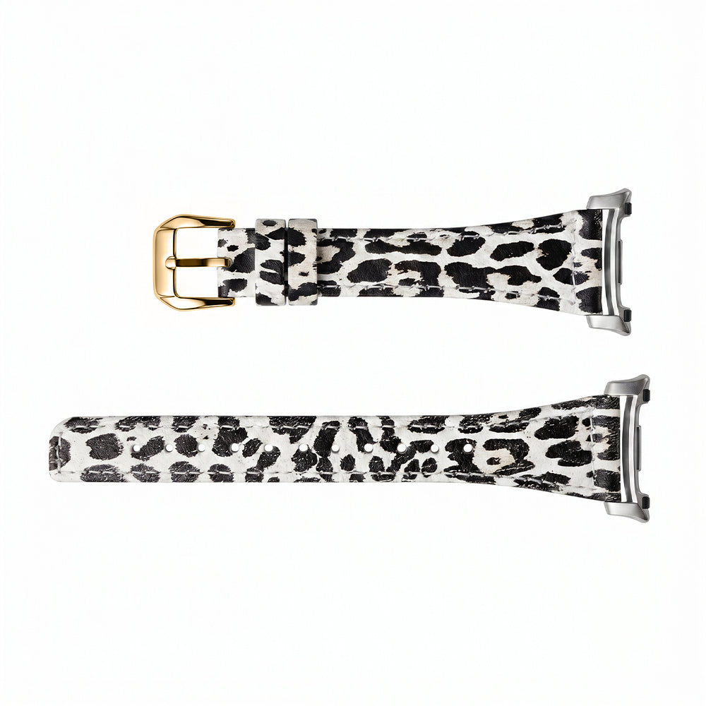 Samsung Galaxy Watch 8 Classic Leather Strap (Leopard)