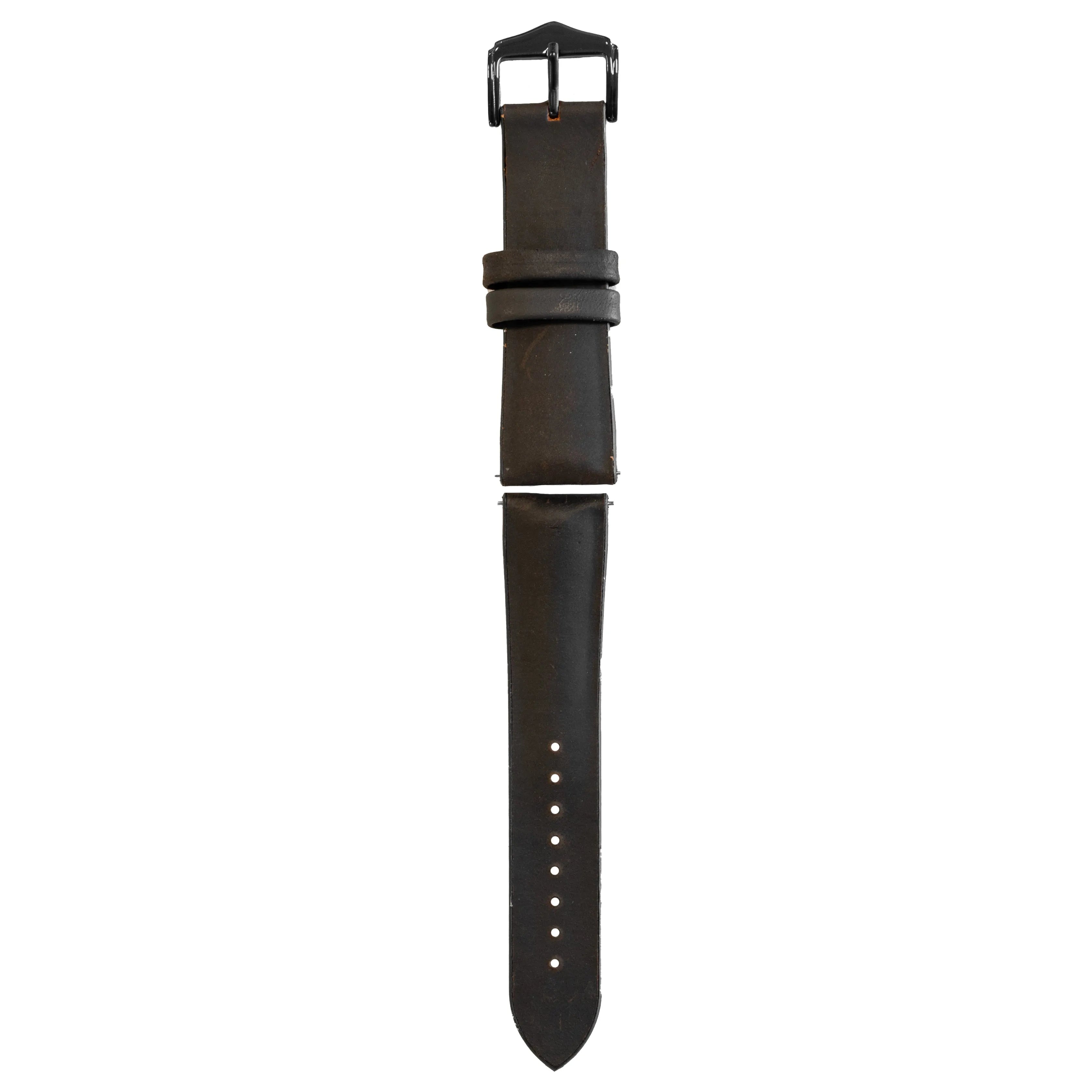 Coros Apex 2 Leather / Silicone Strap (Brown)