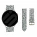 Coros Apex 42mm Glitter Leather Strap (Silver)
