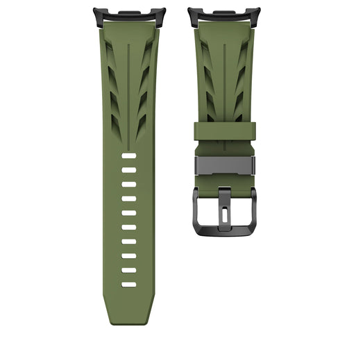 Samsung Galaxy Watch 9 - 40mm Race Silicone Strap (Army Green)