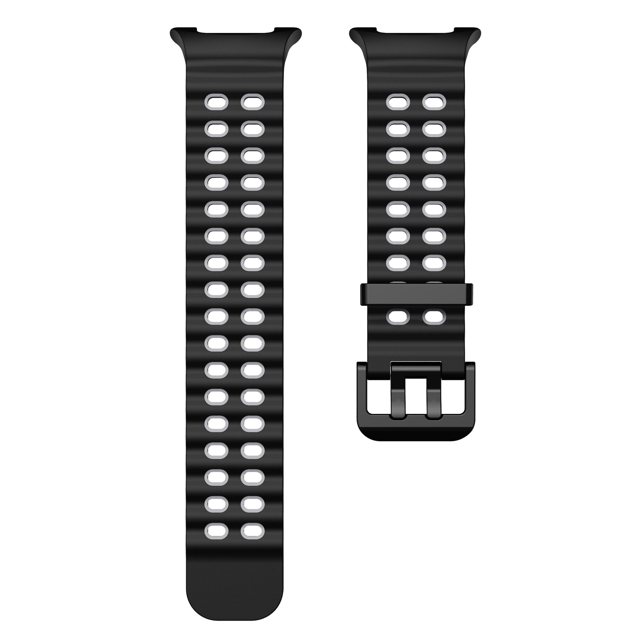 Samsung Galaxy Watch 9 - 44mm Ocean Strap (Black/Grey)