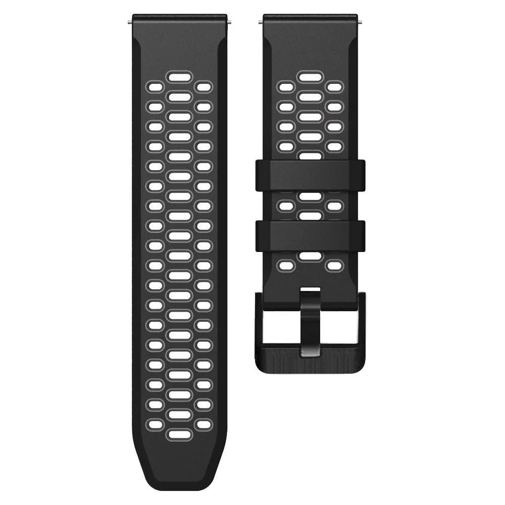 Coros Apex 4 - 46mm Sport Buckle Strap (Black/Grey)