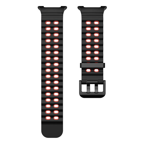 Samsung Galaxy Watch 8 Classic Ocean Strap (Black/Red)