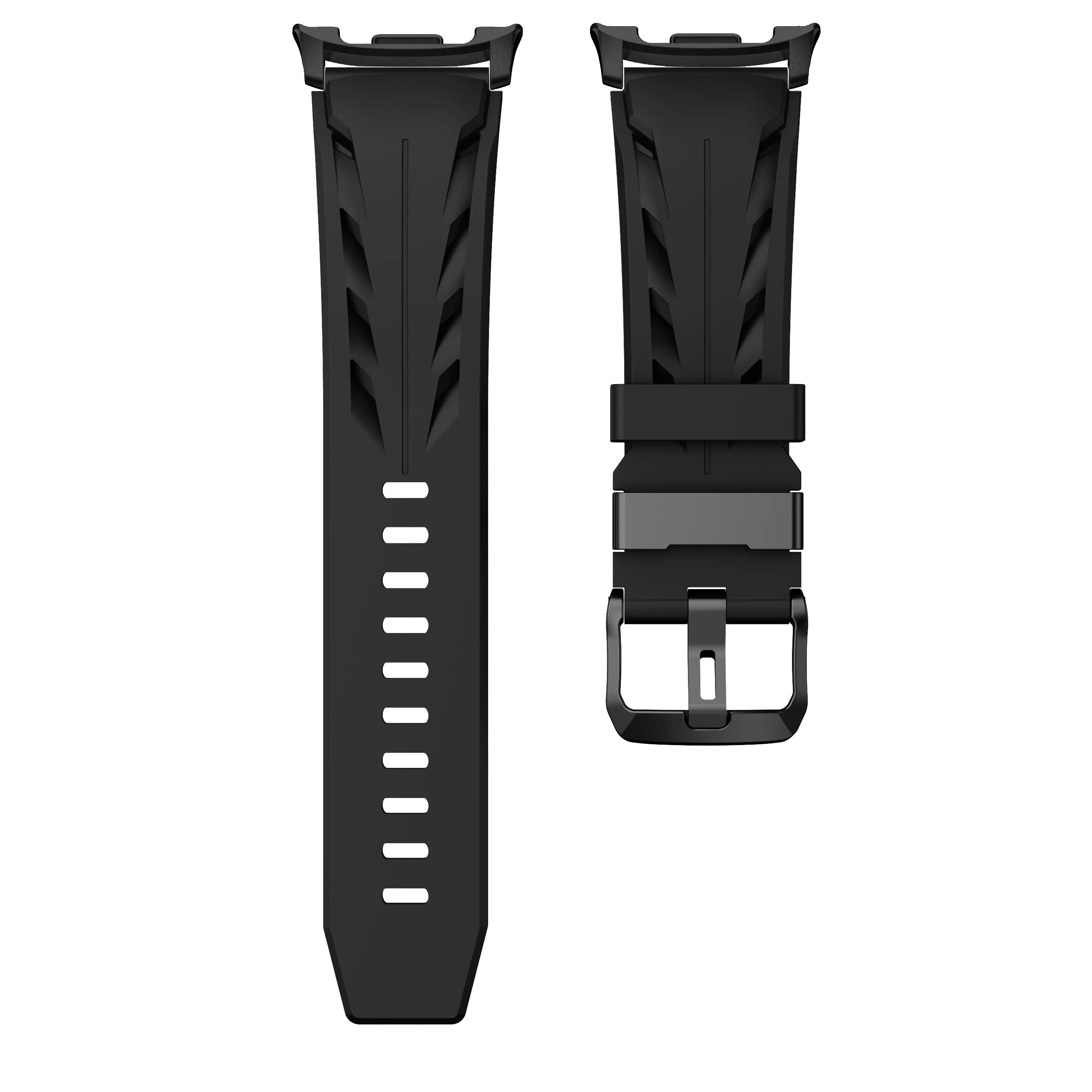 Samsung Galaxy Watch 9 - 40mm Race Silicone Strap (Black)