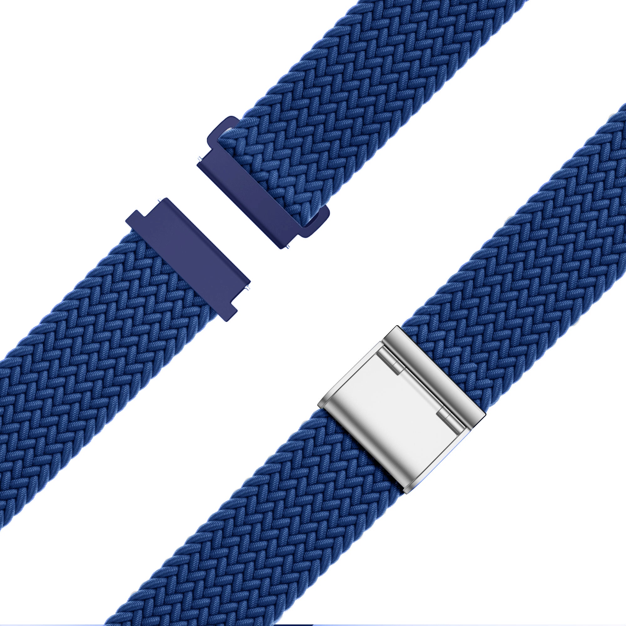 Bandz Garmin Forerunner 255 Woven Nylon Strap (Blue)