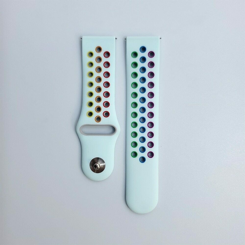Amazfit Bip 5 Sport Strap (Light Blue/Colourful)