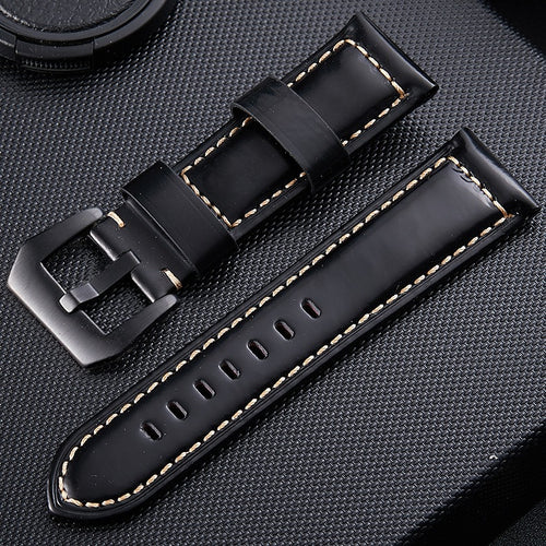 Garmin Venu X1 Leather Strap (Black)