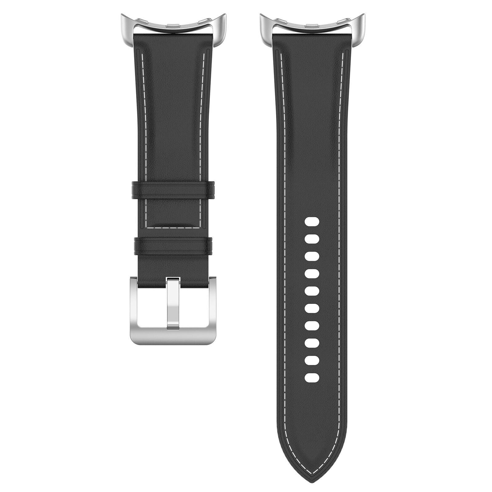 Google Pixel Watch 5 - 41mm Leather Strap (Black)
