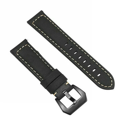 OnePlus Watch 3 - 46mm Leather Strap (Black)
