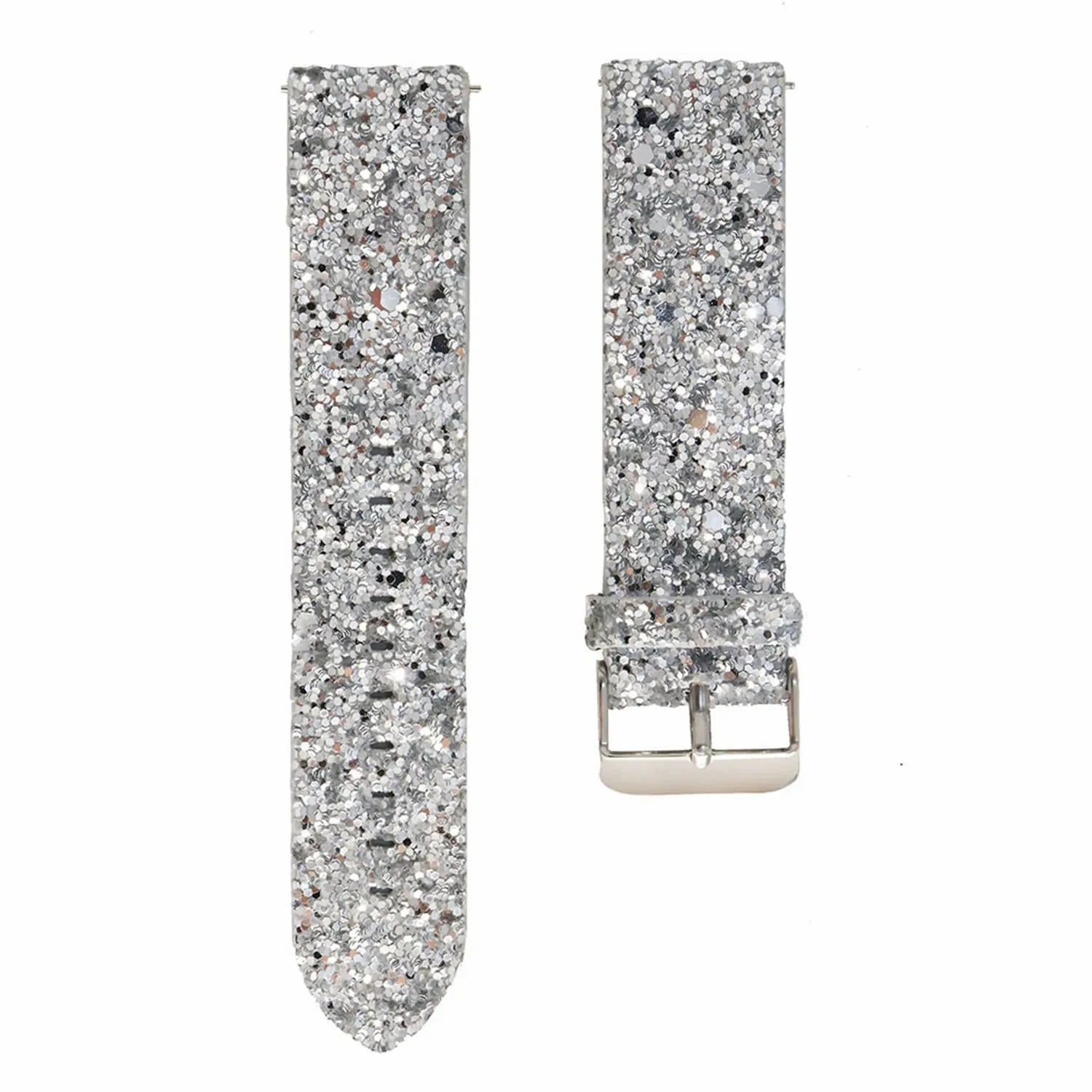 Amazfit GTS 4 Glitter Leather Strap (Silver)