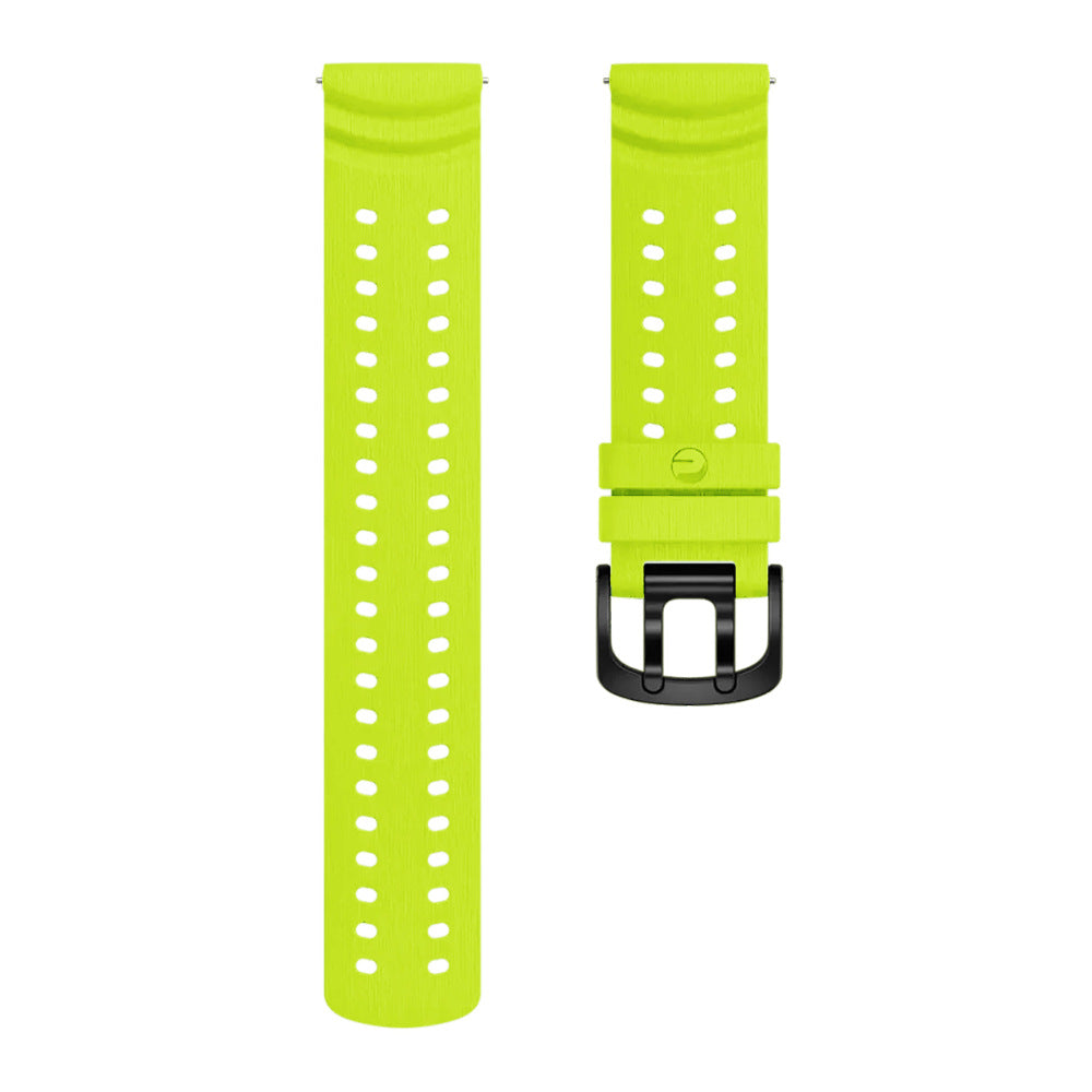 Polar Grit X2 Pro Silicone Grain Strap (Lime)