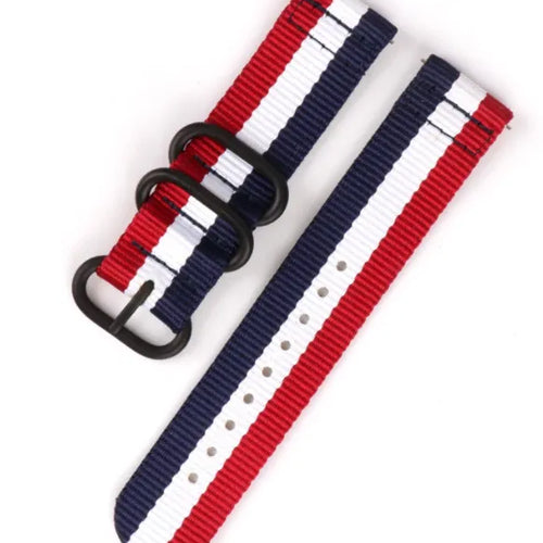 Amazfit GTS 4 Nylon Buckle Strap (Tricolour)
