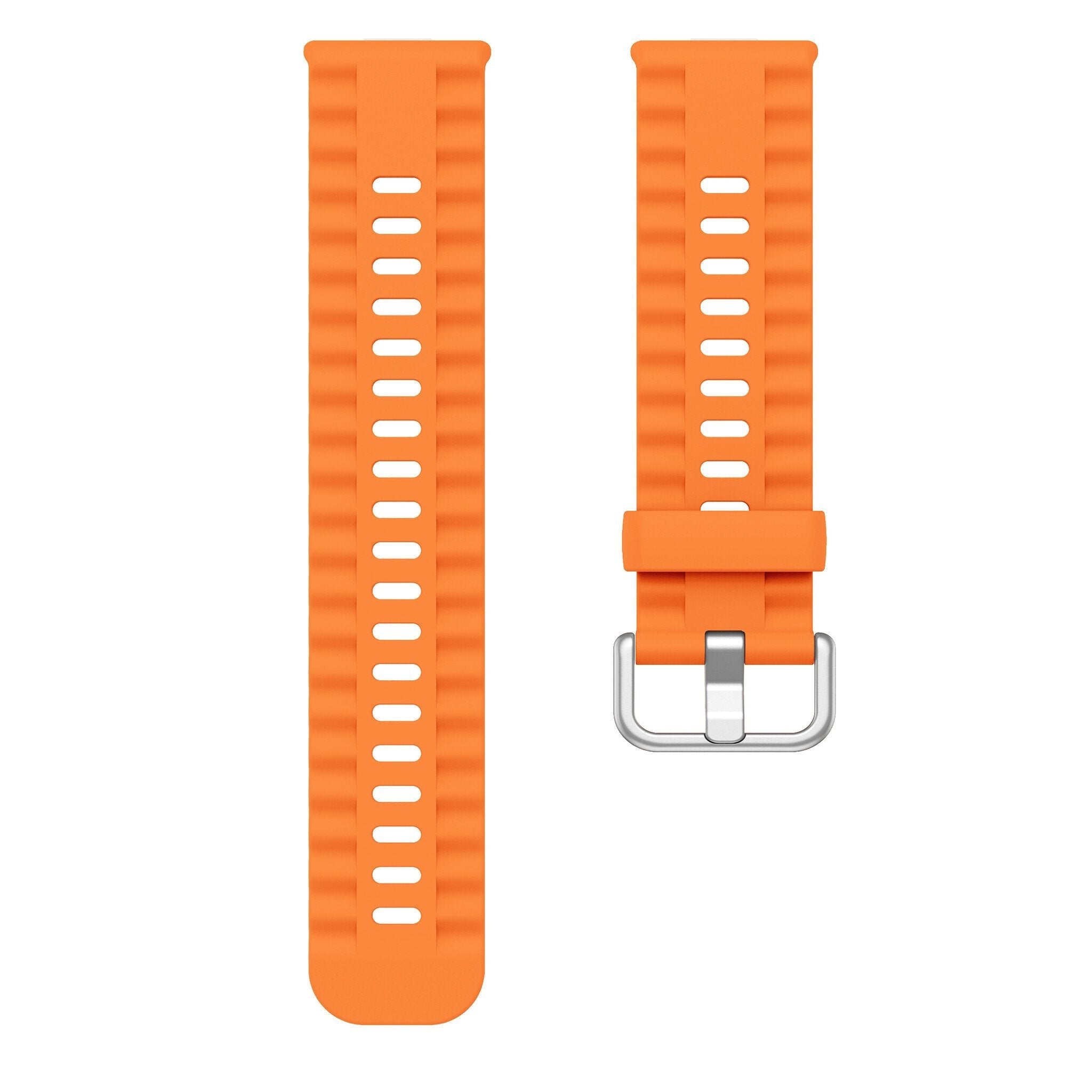 Huawei Watch Fit 4 Silicone Classic Strap (Orange)