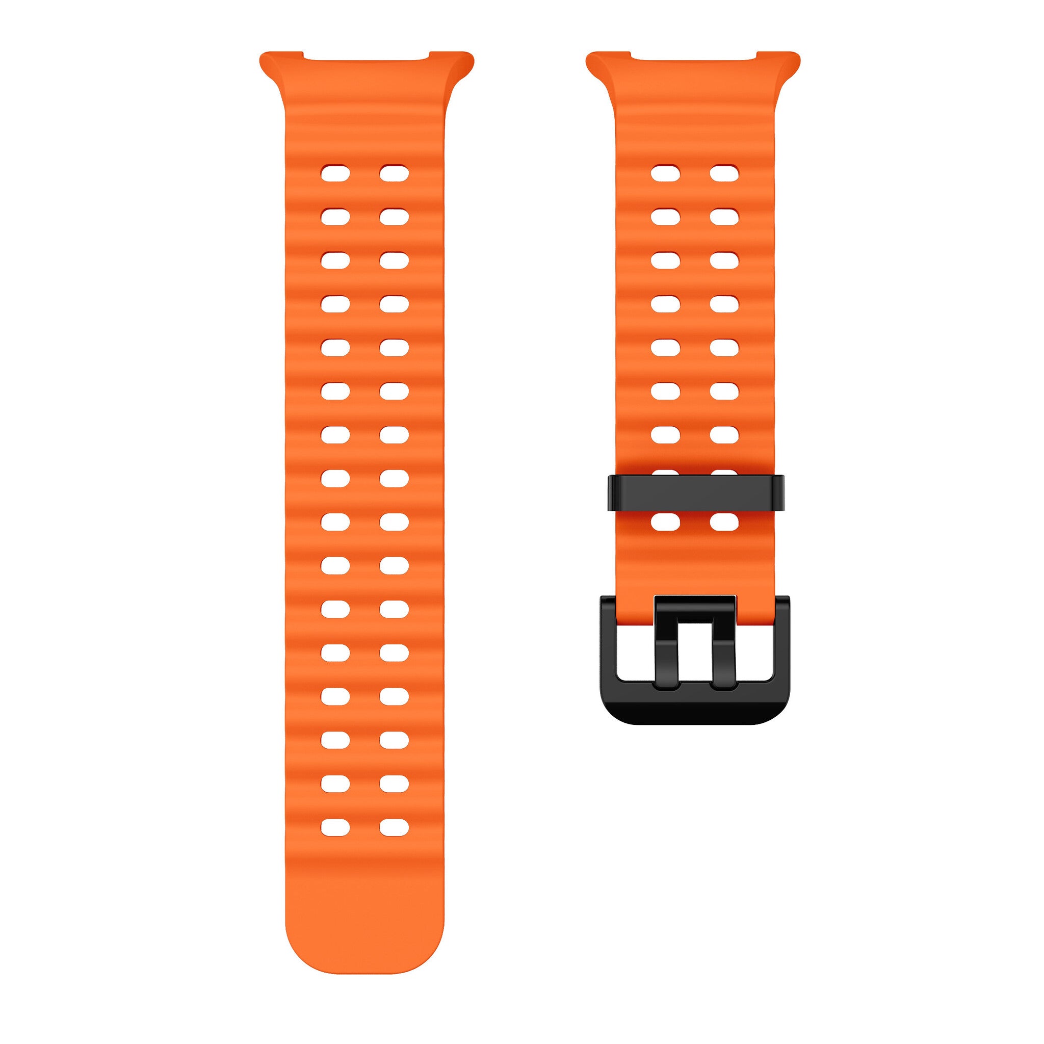 Samsung Galaxy Watch 9 - 44mm Ocean Strap (Orange)