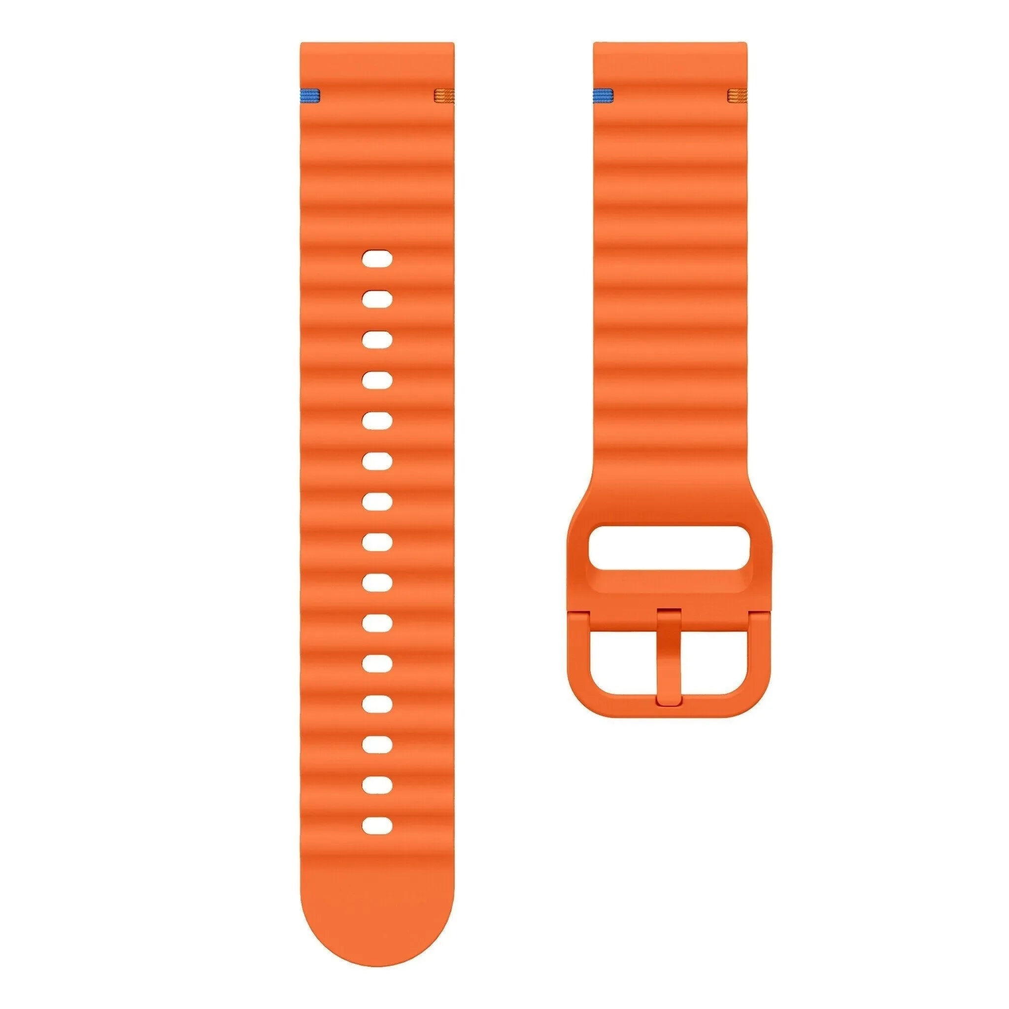 Coros Apex 42mm Wave Silicone Strap (Orange)