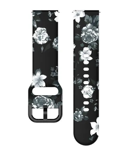 Grey Flower Coros Pace 2 Strap