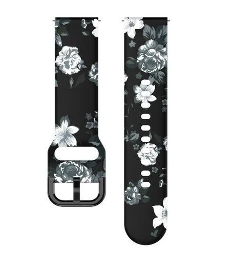 Grey Flower Amazfit GTR Mini Strap