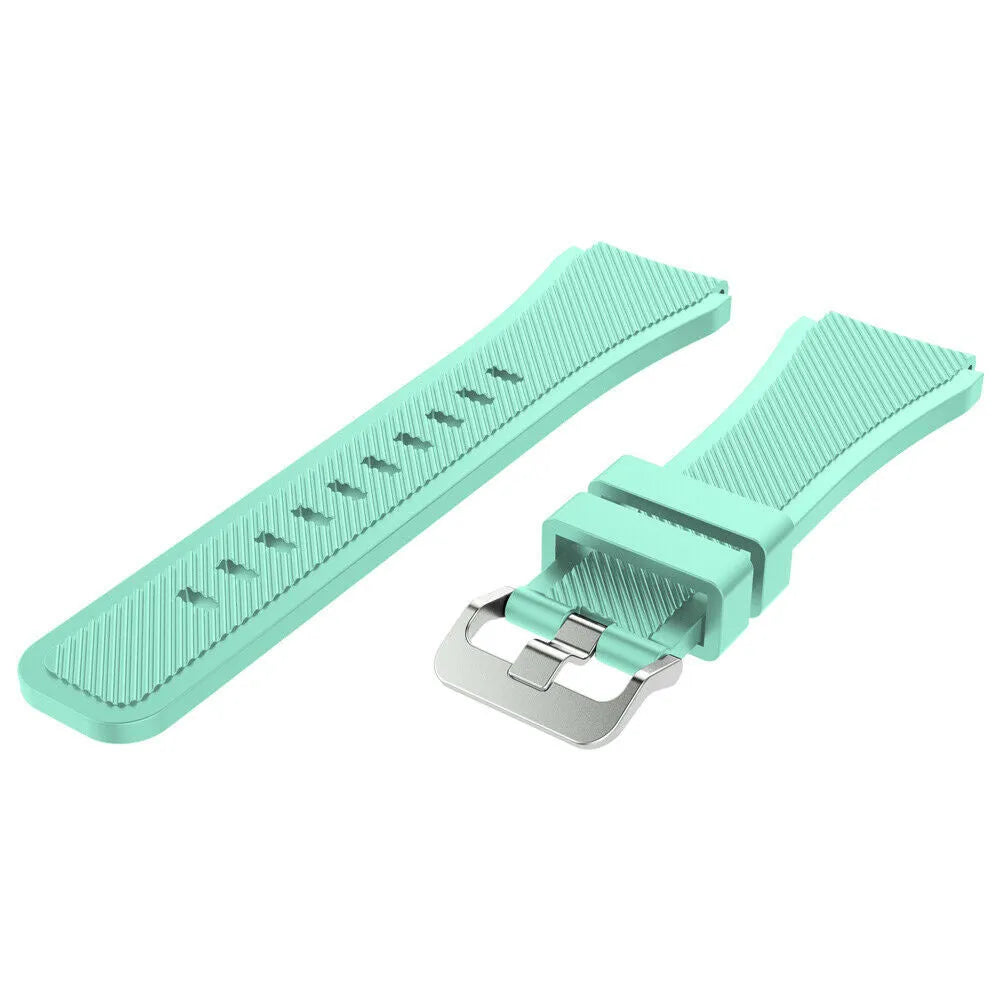 Coros Pace 4 Twill Silicone Strap (Aqua)
