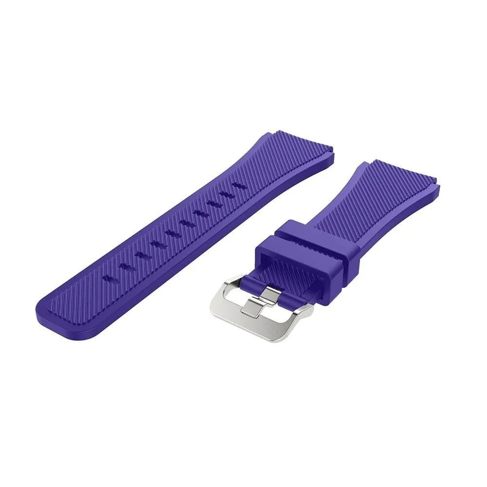 Fossil Gen 4 Explorist (HR) Silicone Strap (Purple)