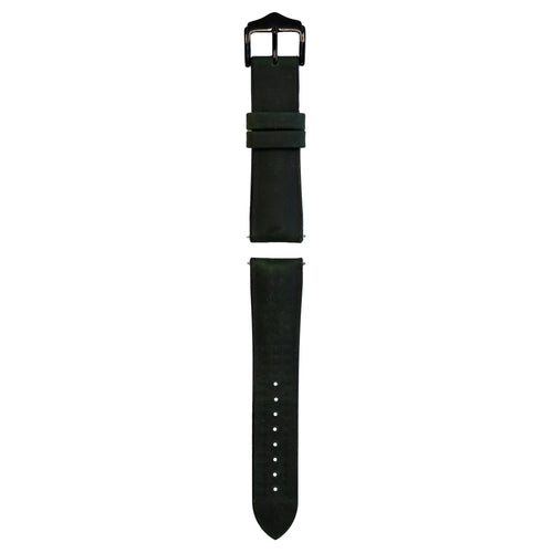Samsung Galaxy Watch 3 41mm Silicone/Leather Strap (Green)