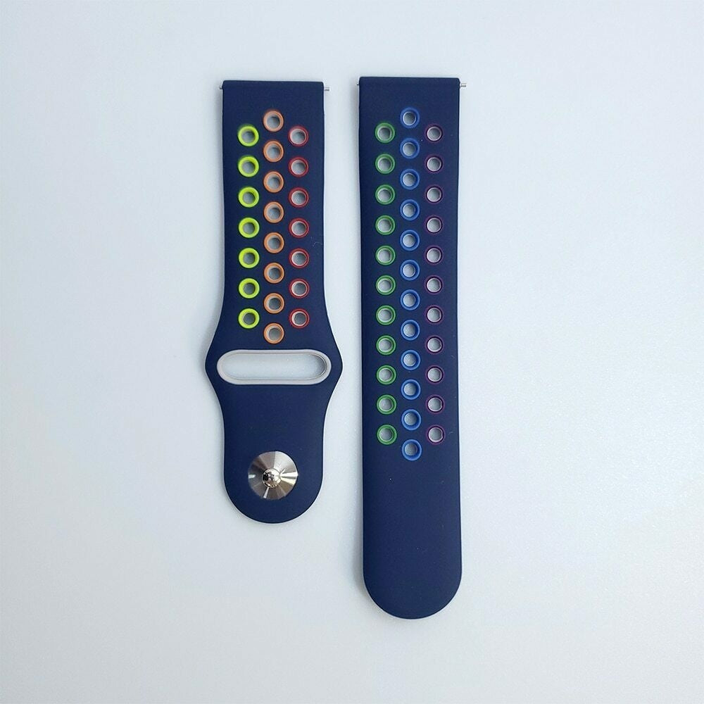 Amazfit Bip 5 Sport Strap (Dark Blue/Colourful)
