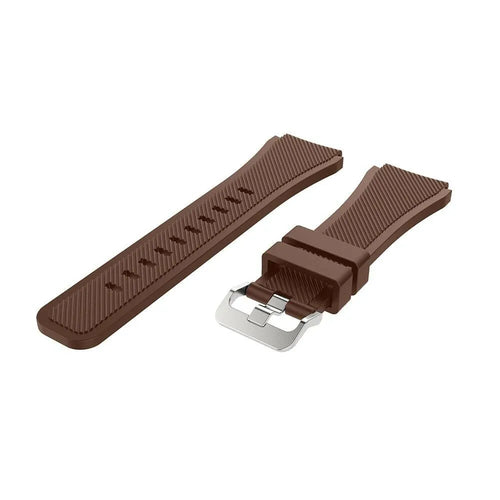 Amazfit GTR Mini Twill Silicone Strap (Brown)