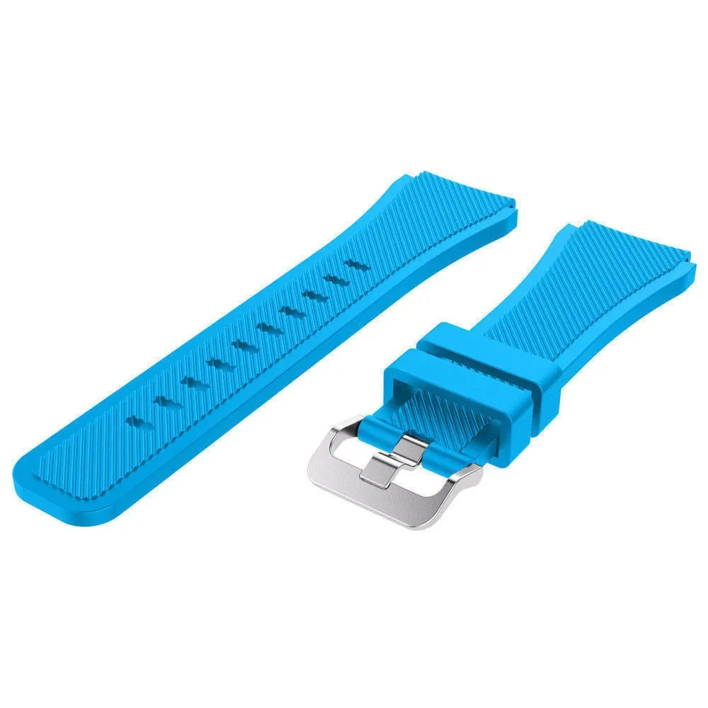 Gard Pro Health Smartwatch 2 Twill Silicone Strap (Light Blue)