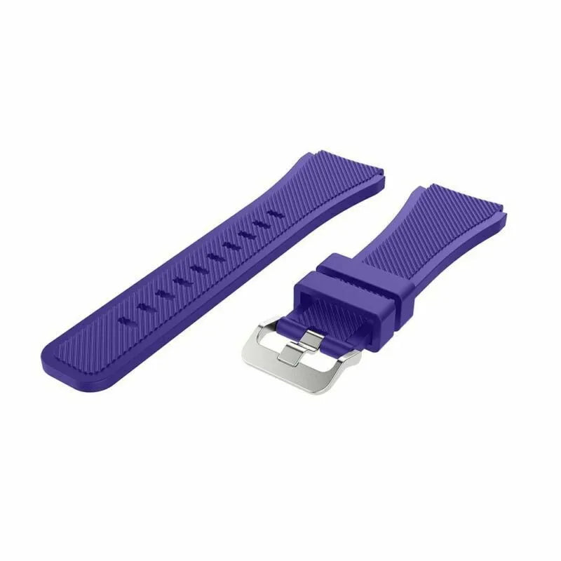 Amazfit Bip U (Pro) Twill Silicone Strap (Purple)