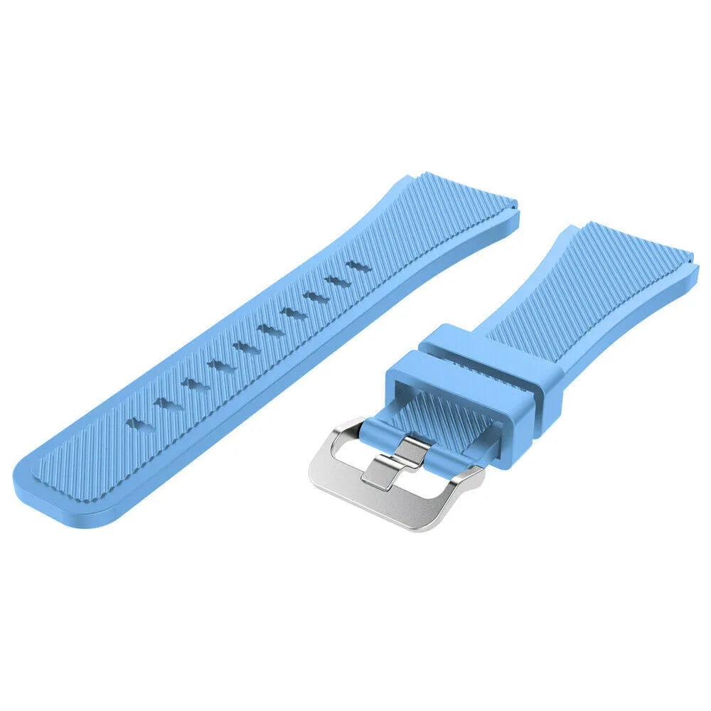 Oppo Watch X Twill Silicone Strap (Sand Blue)