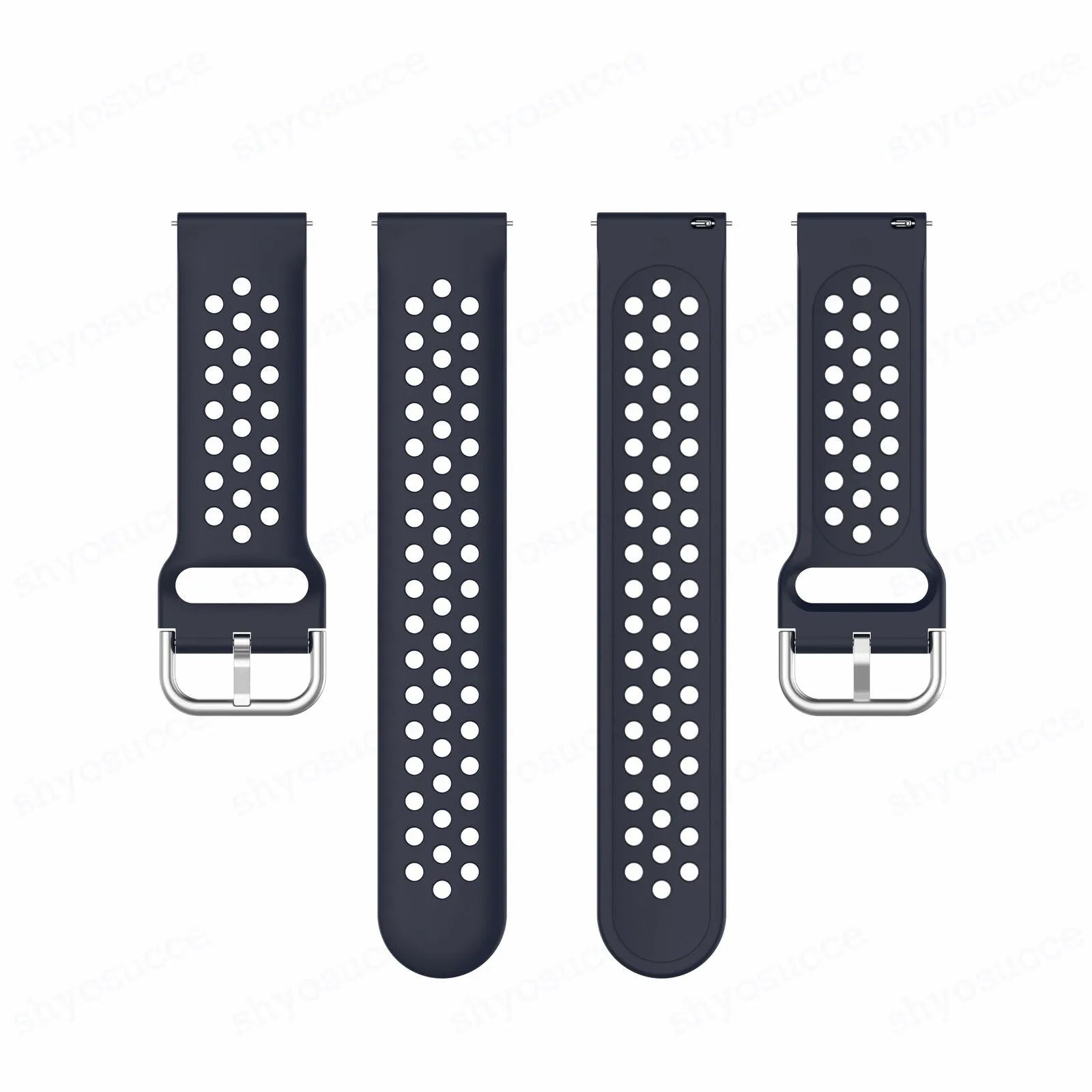 Gard Pro Health Smartwatch 2 Breathable Silicone Strap (Dark Blue)