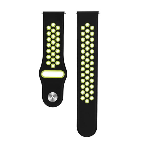 Amazfit Bip U (Pro) Sport Strap (Black/Yellow)