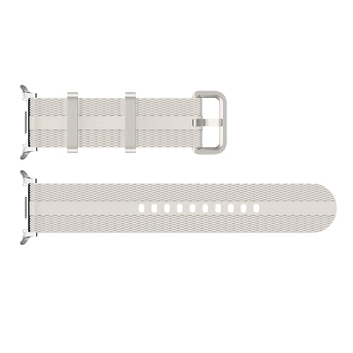 Samsung Galaxy Watch 9 - 40mm Silicone Active Strap (Starlight)