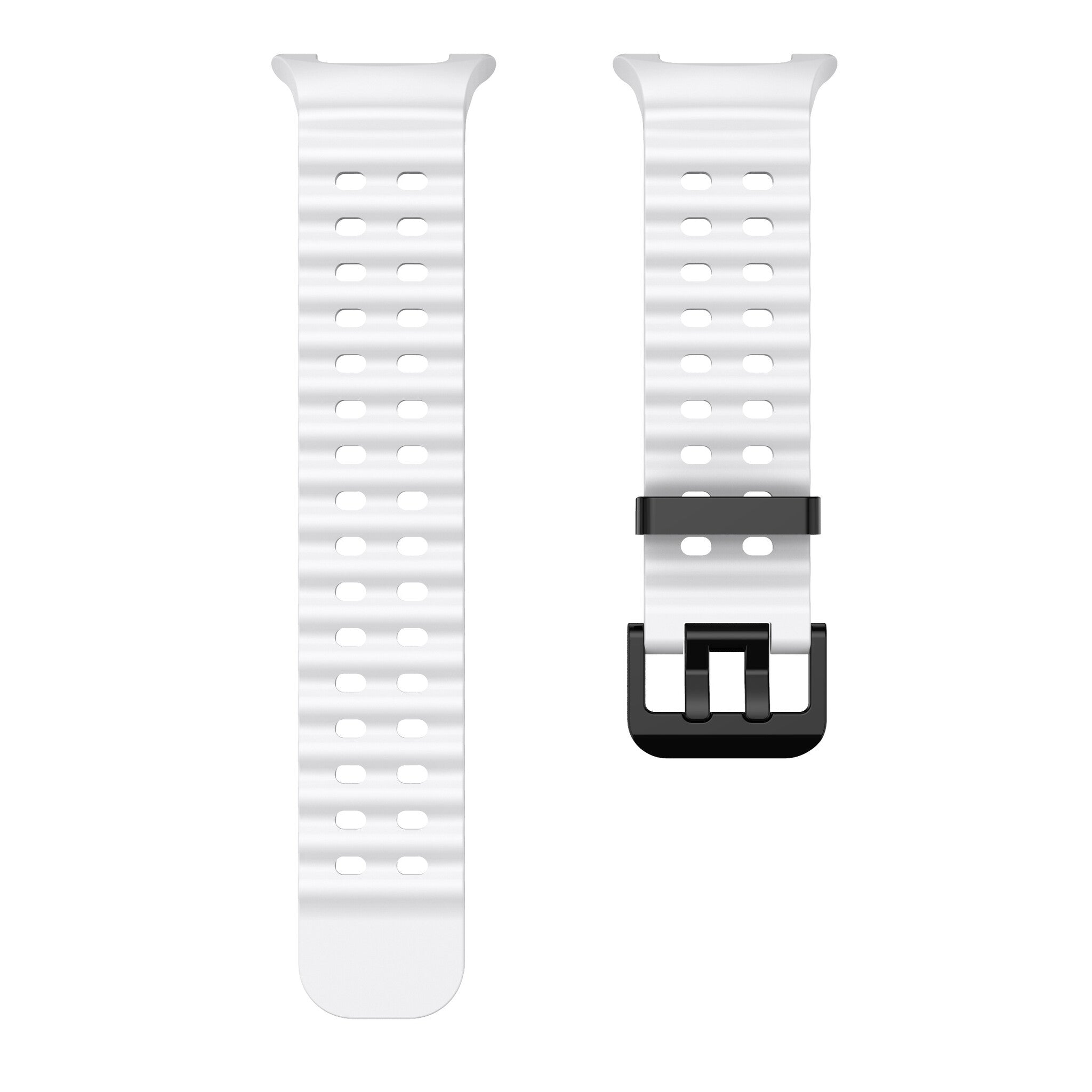 Samsung Galaxy Watch 9 - 44mm Ocean Strap (White)