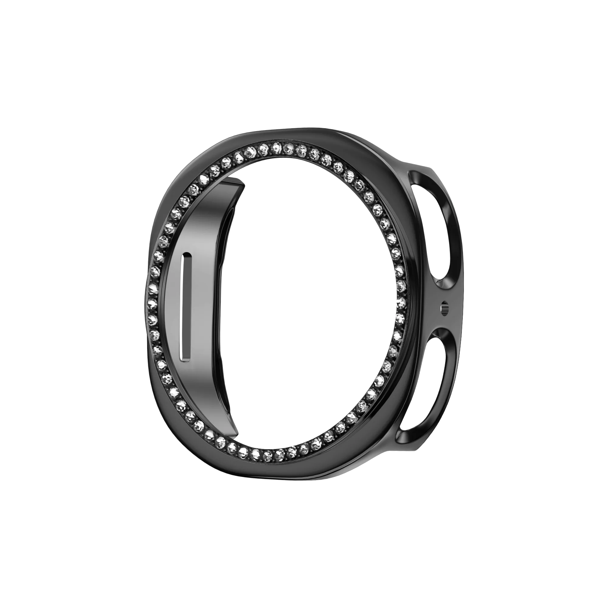 Bandz Samsung Galaxy Watch 8 - 40mm Diamond PC Case (Black)