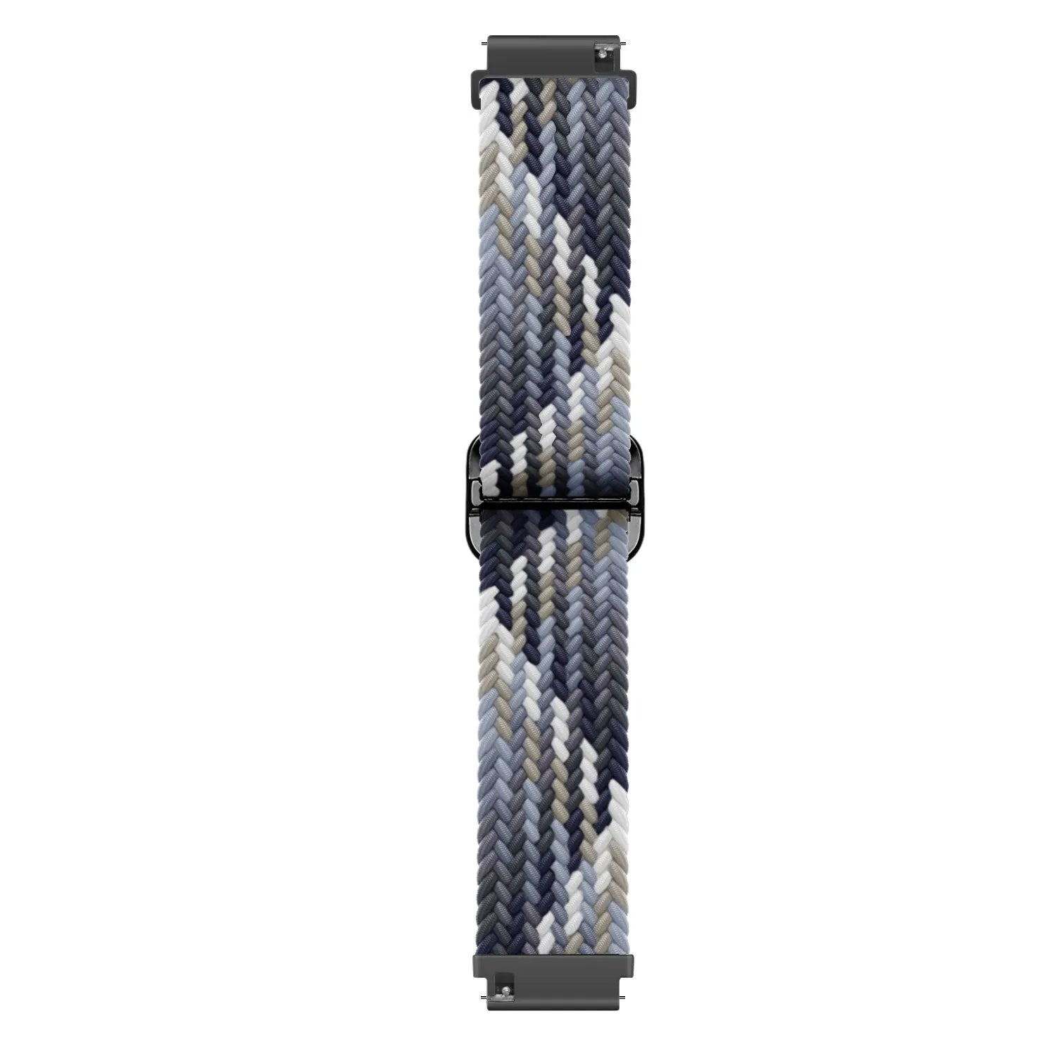 Amazfit GTS 4 Adjustable Braided Strap (Black/White)